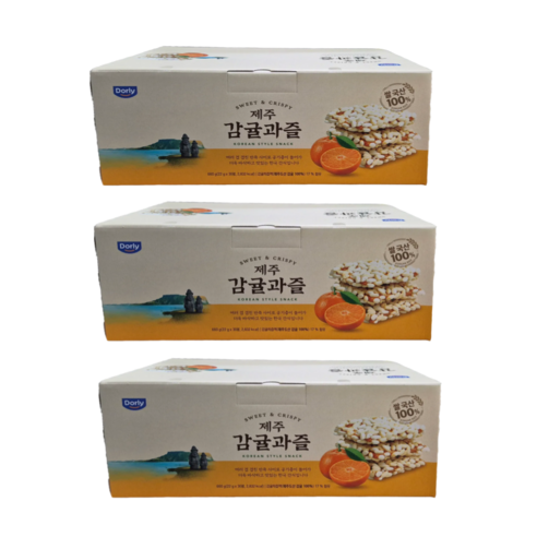 코스트코 전통과자 한과 제주감귤 과즐 22g,30봉 BS0919