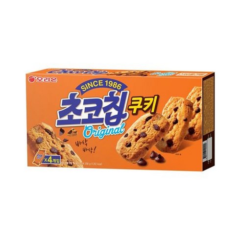 오리온 초코칩 쿠키 256g, 256g, 3개