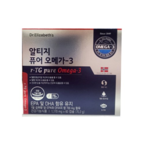 닥터엘리자베스 알티지 퓨어 오메가3