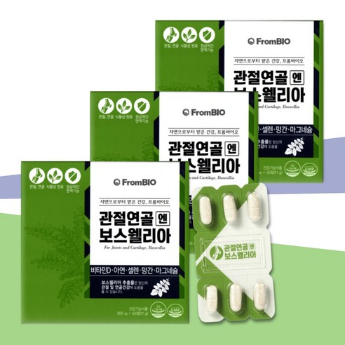 프롬바이오 관절연골엔 보스웰리아 플러스