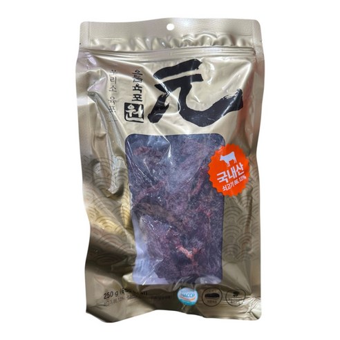 으뜸육포 원 우리 소육포 250g