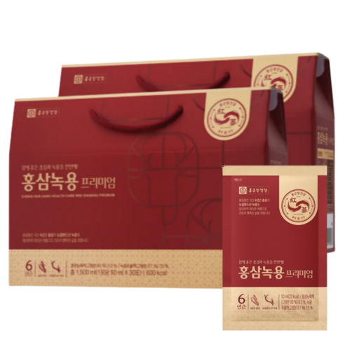 종근당건강 홍삼녹용즙 프리미엄