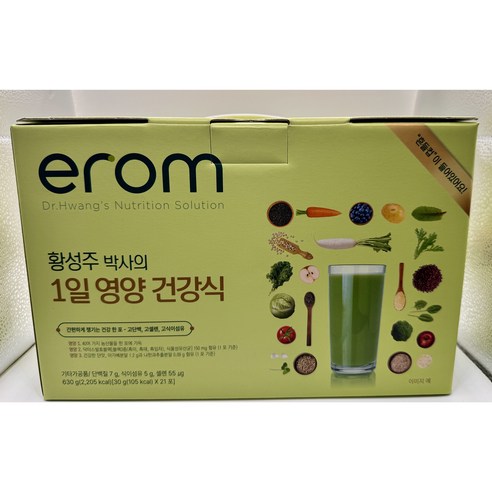 이롬 황성주 1일 영양건강식 30g x 21포