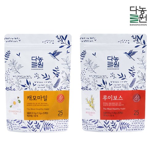 다농원 허브티 삼각티백 세트 (캐모마일+루이보스티)