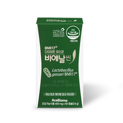 비에날씬 BNR17 다이어트 유산균 캡슐