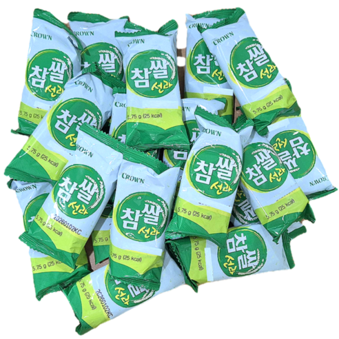 크라운 참쌀선과, 5.75g, 50개
