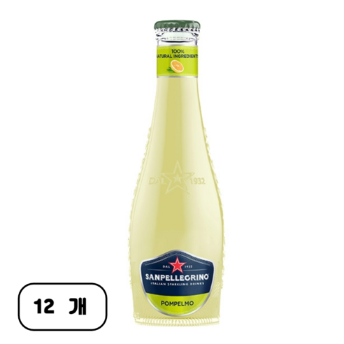 산펠레그리노 폼펠모 자몽(병) 200ml x 12ea
