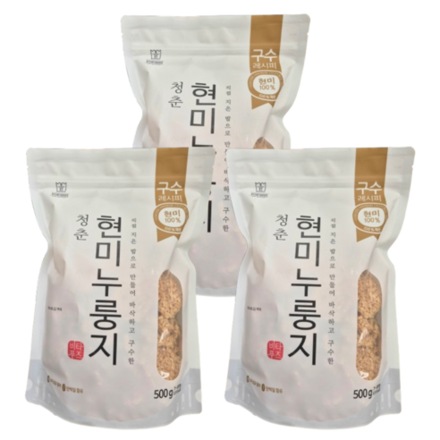 비타푸즈 청춘현미누룽지