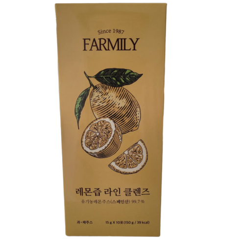 팜밀리 레몬즙 라인 클렌즈
