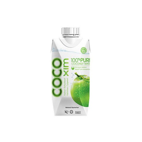 이젠서진 코코씸 100% 퓨어 코코넛워터 330ml x 6개, 330ml, 6개