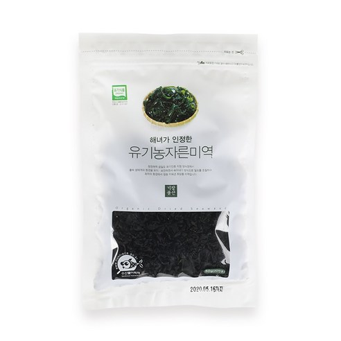 [기장물산] 국내산 유기자른미역, 50g, 1개