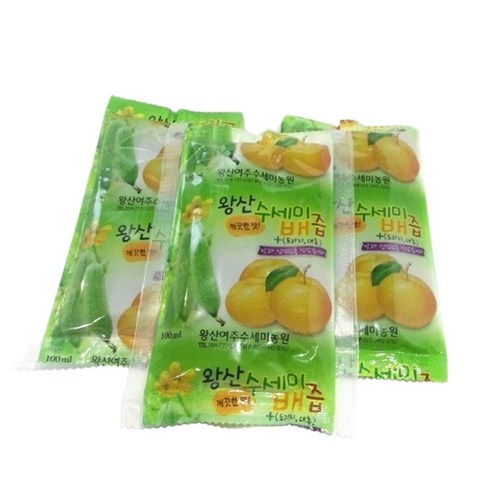왕산농원 수세미배즙 100ml 50개