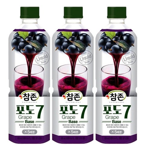 참존식품 포도7베이스