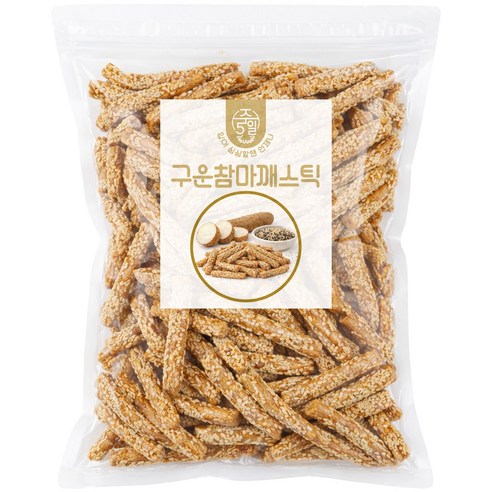 [주5일] 역대급 맛있는 간식 구운 참마 깨스틱, 1개, 200g