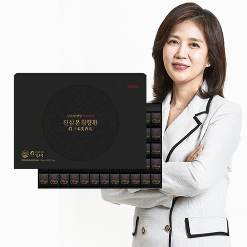 [침향최대]김소형 진삼본 침향환+쇼핑백