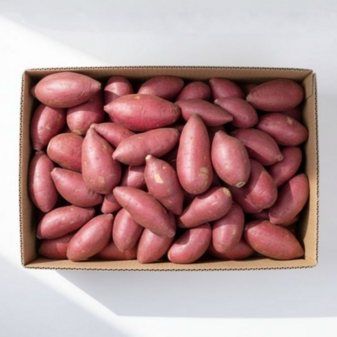프리미엄 세척 꿀고구마 해남, 1박스, 한입 3kg
