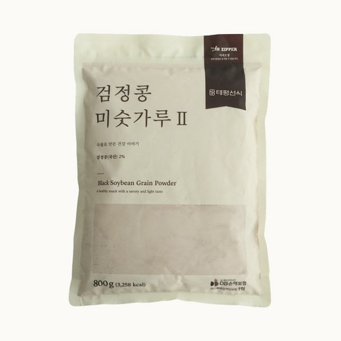태평선식 검정콩 미숫가루 800g 한끼식사 영양대용
