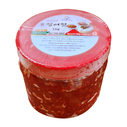 강경재성젓갈 오징어젓(실속형), 400g, 1개