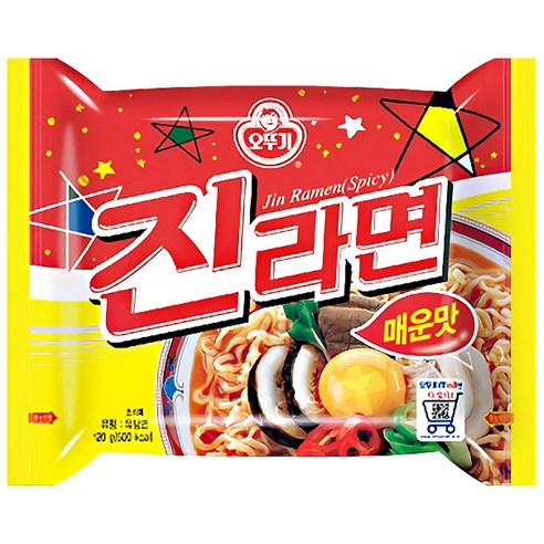오뚜기 진라면 매운맛 120g