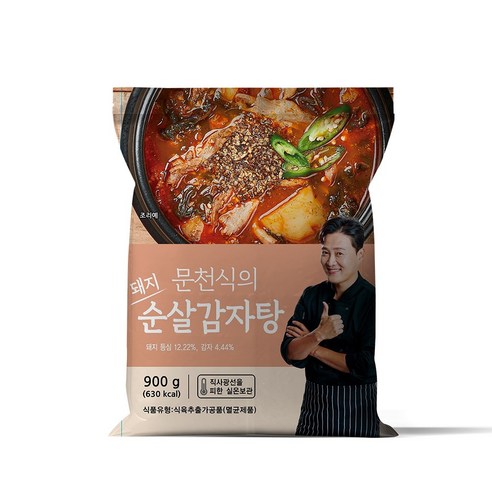 문천식의 가마솥 순살 감자탕, 1개, 900g