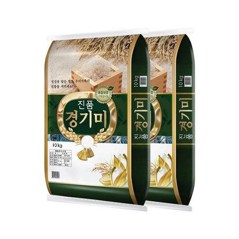 [더프레시] 25년 진품 경기미 10kg+10kg (상등급)