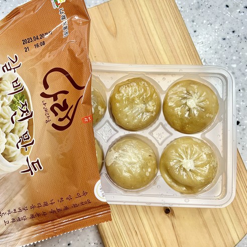나래 트레이 3분 갈비만두 156g, 156g, 1개