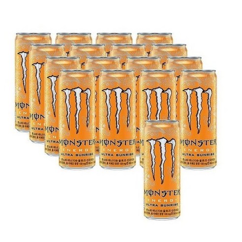 코카콜라 몬스터 에너지드링크 선라이즈 355ml 24캔