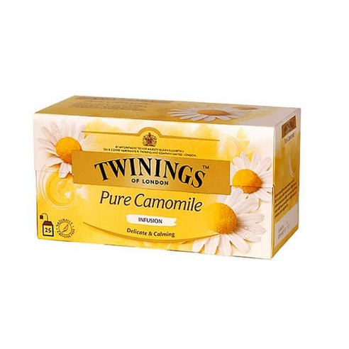 (트와이닝) 캐모마일 허브차 25티백 카모마일 Chamomile Twinings