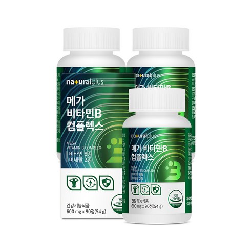 내츄럴플러스 메가 비타민B 컴플렉스  / 고함량 비타민 비오틴 판토텐산