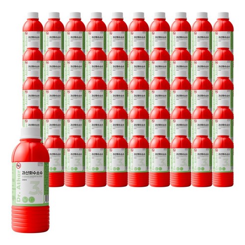 닥터아타르 과산화수소수, 50개, 250ml