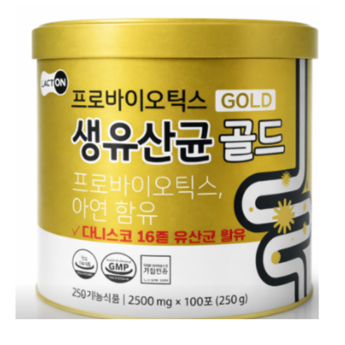 락토온 프로바이오틱스 생유산균 골드