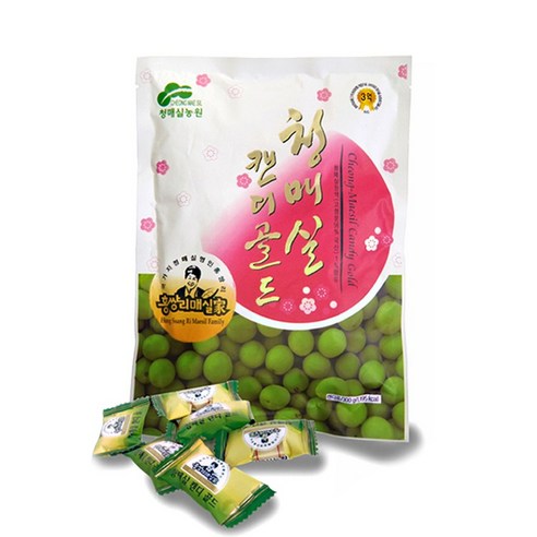 홍쌍리 매실캔디 300g 매실사탕, 300g, 5개