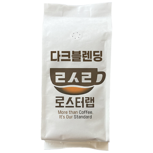 [초특가 할인] 로스터랩 고소다크 산미없는 블렌드 커피원두, 1개, 1kg, 홀빈(분쇄안함)
