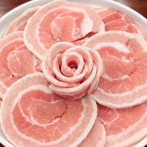 듀록 흑돼지 눈꽃삼겹살 500g 800g 고소한 마블링 구이용 냉동, 2개, 500g