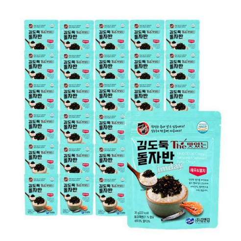 김앤김 The맛있는 돌자반 새우 멸치