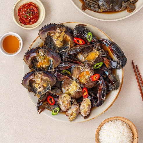 [돌산댁] 국산 여수돌산 간장돌게장 산지직송 2kg,3.5kg, 2kg, 1개