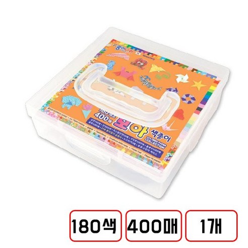 종이나라)모아색종이(180색조400매/N5346300), 1개, 180색