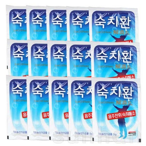 숙치환 3g 숙취해소환 숙취환 헛개나무 컨디션 회복