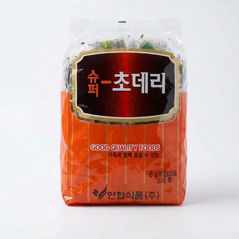 연합식품 슈퍼 초데리 식초 5g 2백개입