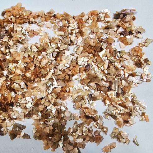 공예야 놀자 자개공예 부자재 칼라자개조각 1봉지 60g, 1개, 10번살구색