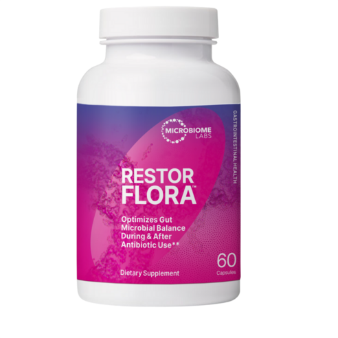 마이크로바이옴랩스 리스토어플로라 Restorflora 80억 CFU, 1개, 60정