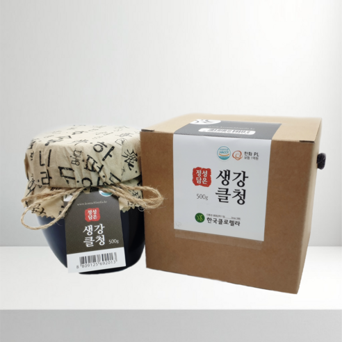 [한국클로렐라] 정상 담아 전하는 생강 클청 500g