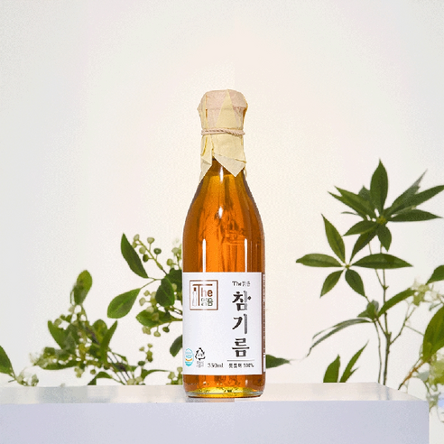 더맑음 The맑음 저온압착 참기름 350ml X 2병