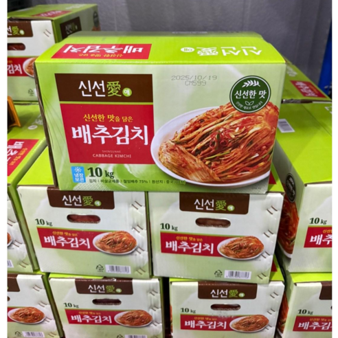 신선애김치 배추김치(중국산) 10kg-