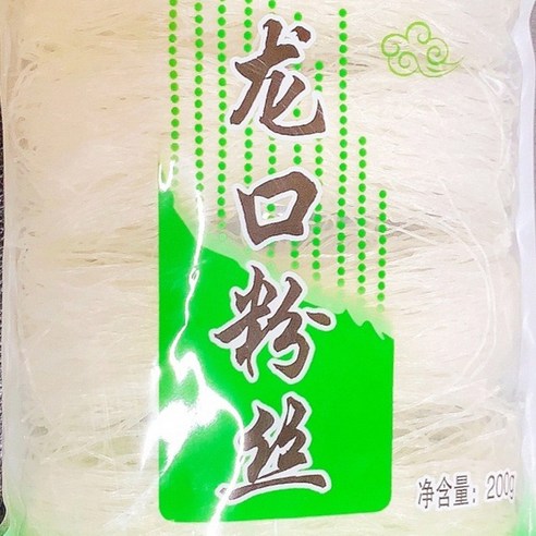(농부마을 콩사랑) 용구분사 녹두 실당면 룽커우펀쓰 마라탕 훠궈 샤브 사리, 200g, 5개