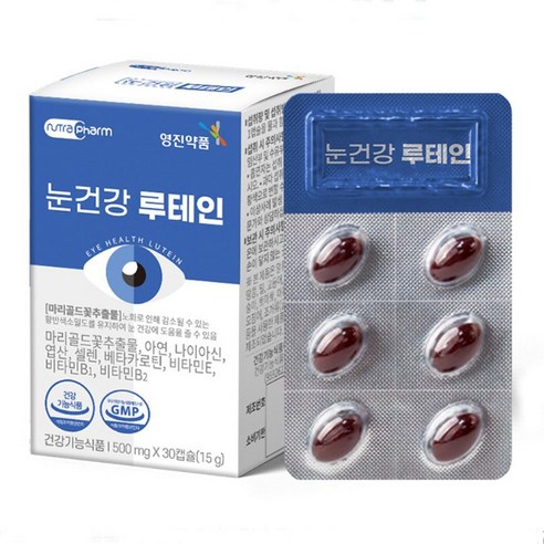 영진제약 뉴트라팜 복합 눈건강엔 루테인 15g x 30캡슐 (0032) [원산지:상세설명에 표시]