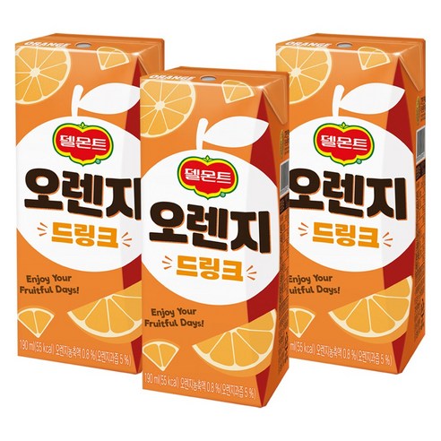 델몬트 드링크팩 오렌지