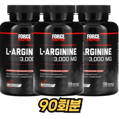 포스팩터 L-아르기닌 3000mg 캡슐