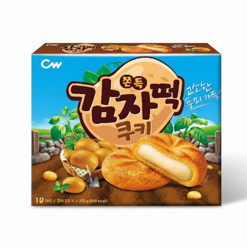 청우 쫀득 감자떡 쿠키