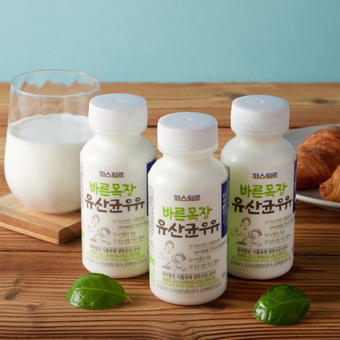 파스퇴르 무항생제 유산균우유 200ml
